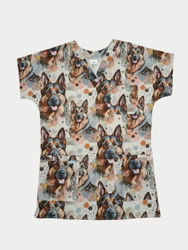 Zdravotnická UNI halena vzor ovčák