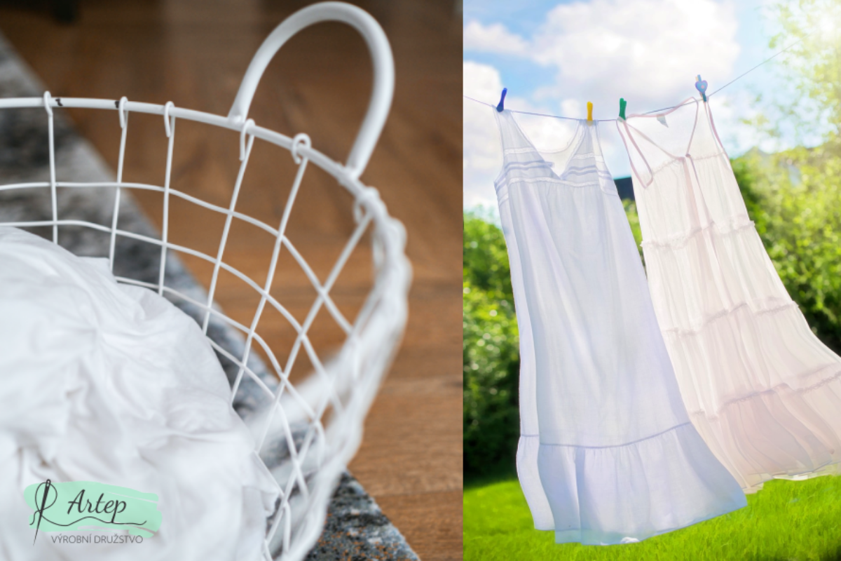 Jak zachovat prádlo dlouho bílé