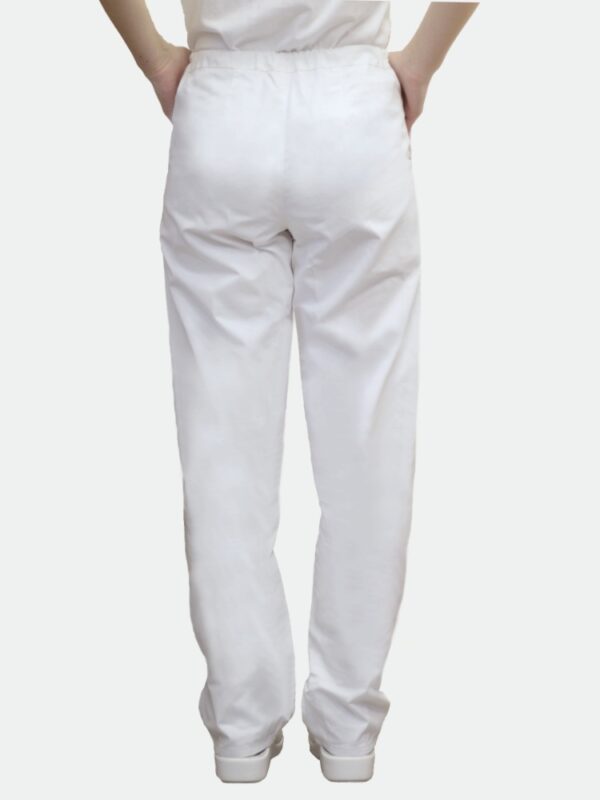 Dámské bílé kuchařské kalhoty Ida