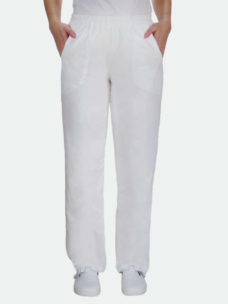 Dámské bílé lékařské kalhoty Dáša