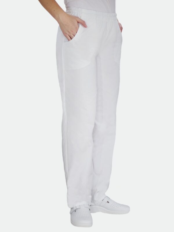 Dámské bílé lékařské kalhoty Dáša