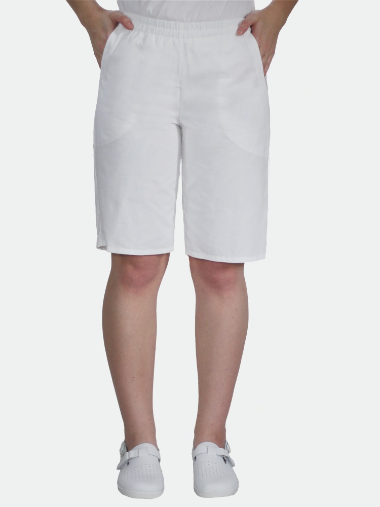 Krátké bílé lékařské kalhoty Dáša