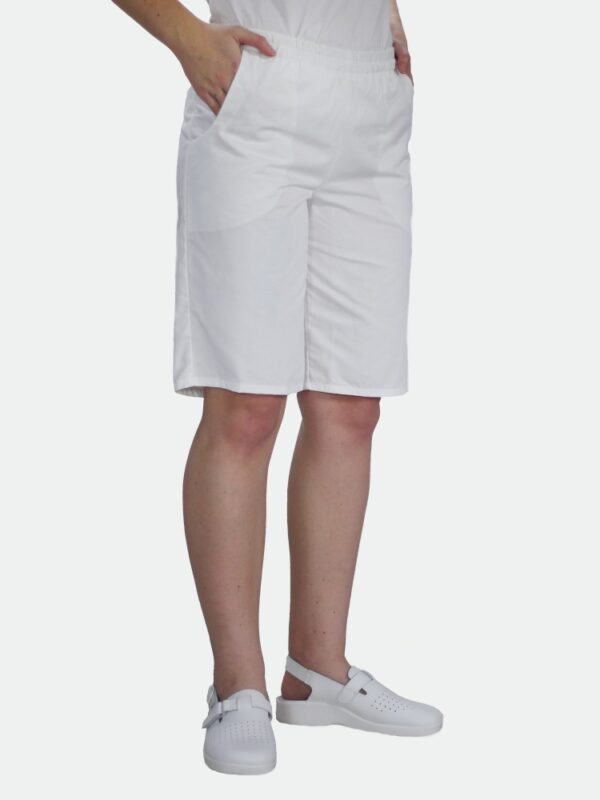 Krátké bílé lékařské kalhoty Dáša
